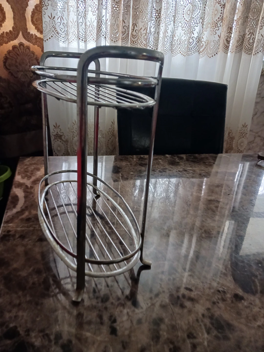 stainless steel spice 2 tier rack $12 image indicator(4)