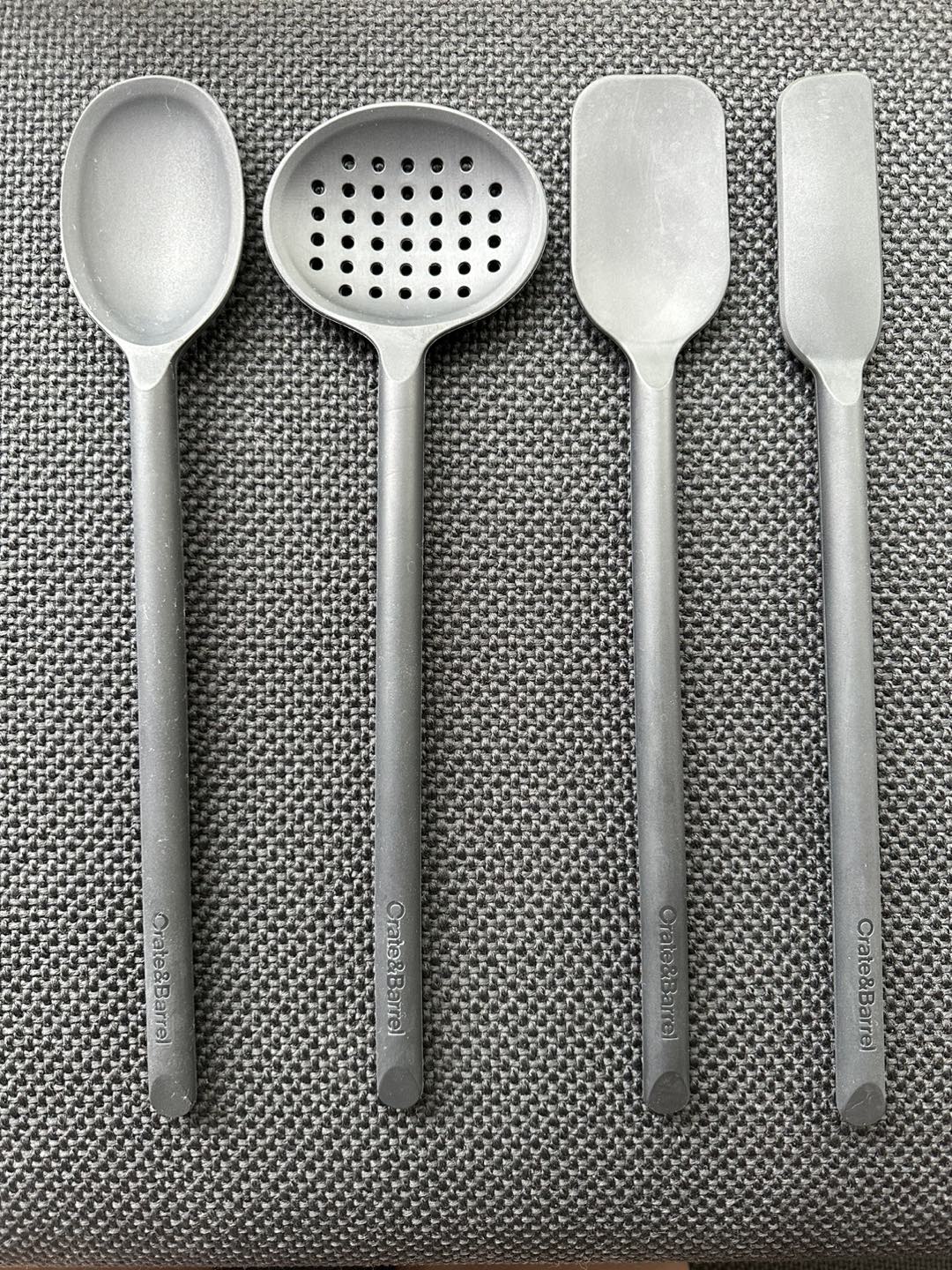 Crate & Barrel Black Silicone Utensils - photo 3