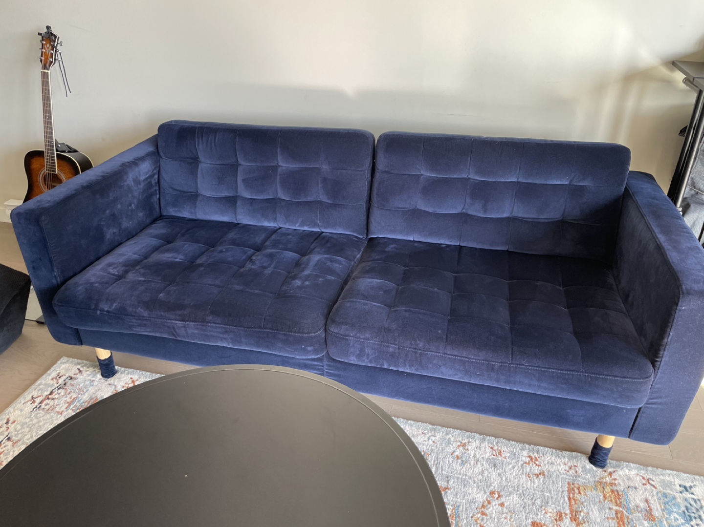 Ikea Blue couch - photo 2