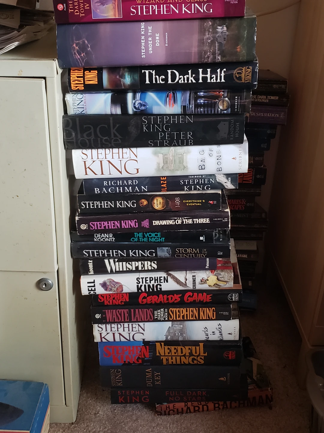 Stephen King and Dean Koontz Books