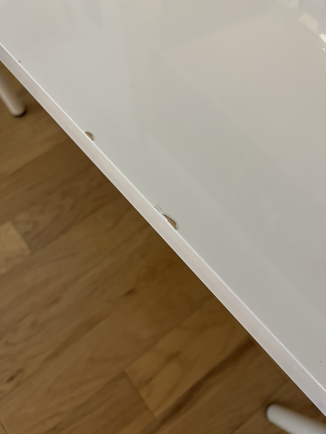 IKEA LINNMON table in white - photo 4