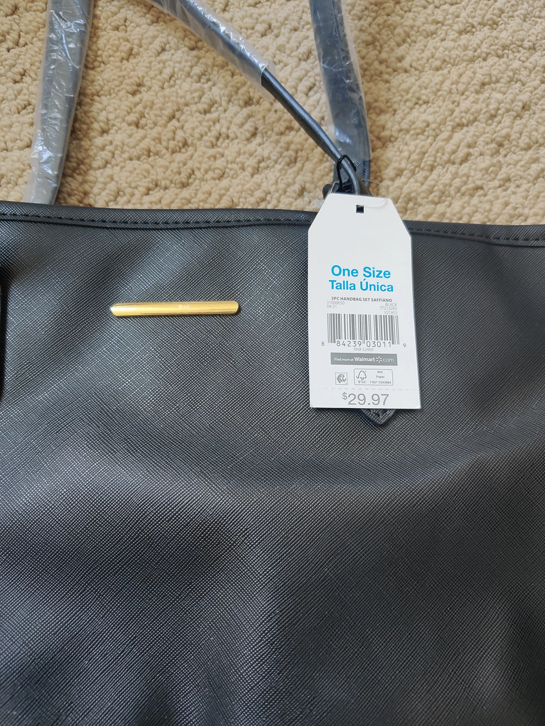 black shoulder bag with matching wallet image indicator(2)