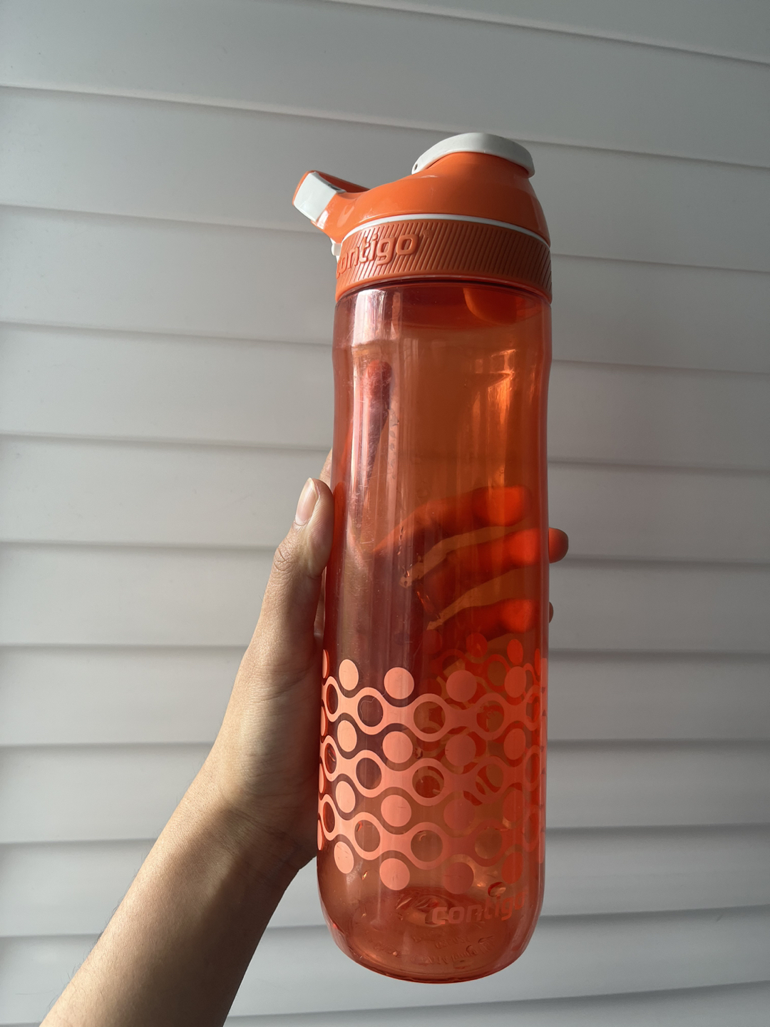Orange water bottle thumbnail