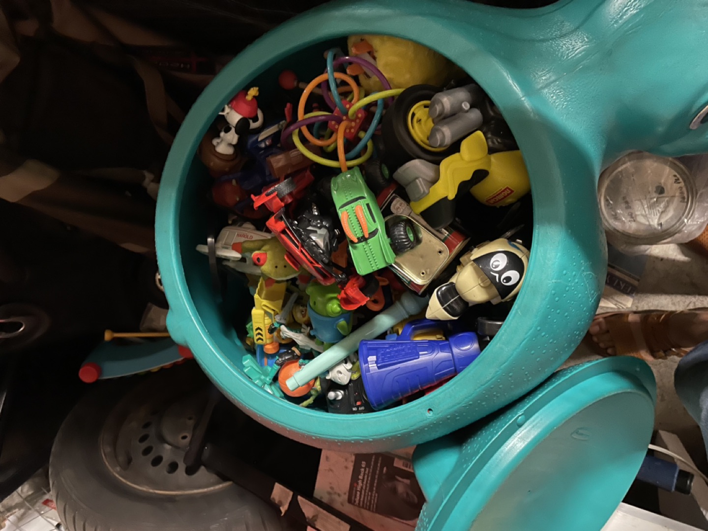 Toys box with full of toys - photo 4