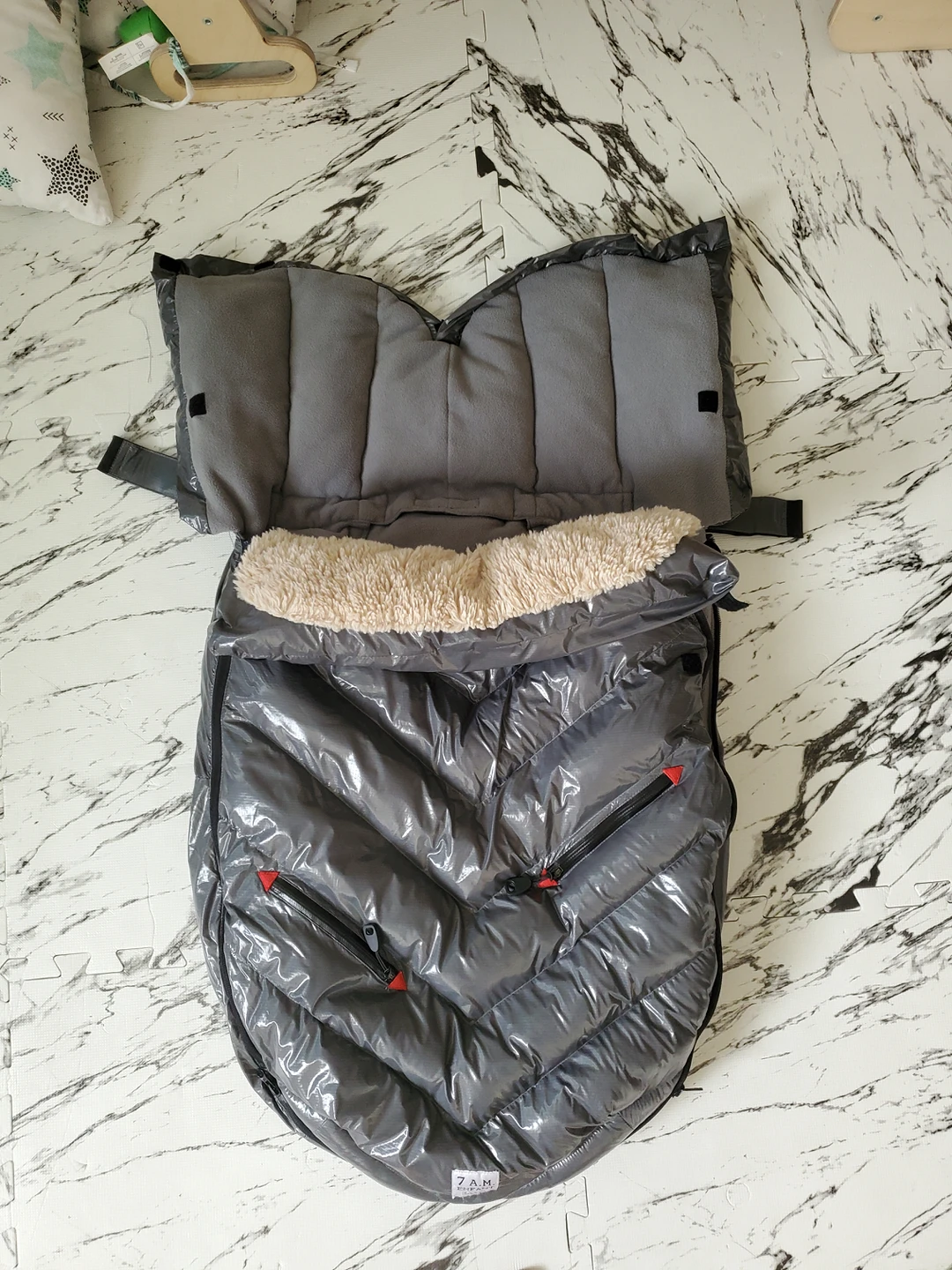Stroller & Car Seat FootMuff 12m-3T 7AM ENFANT POLAR IGLOO - photo 3