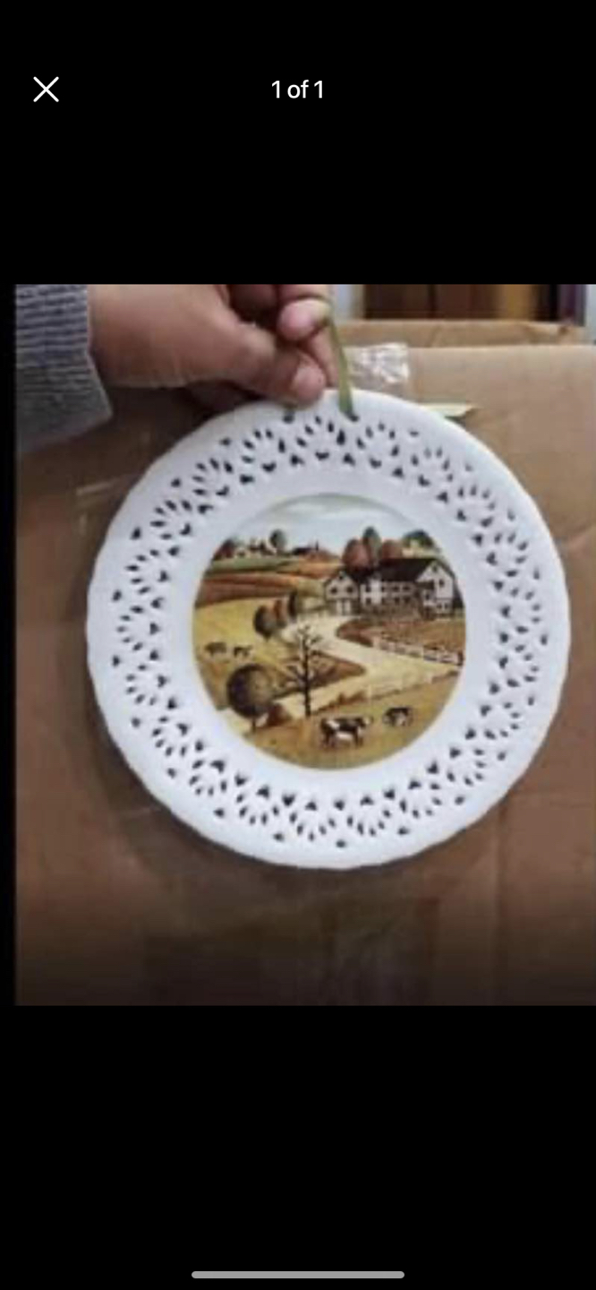 Set of 4 decorative kitchen plates( Brand new) Wall hanging