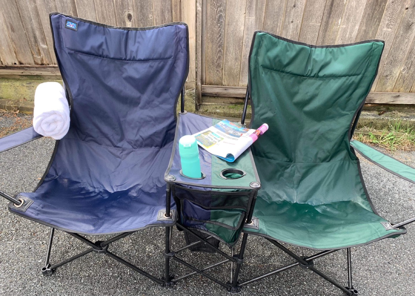Mac Sports canvas outdoor seating unit