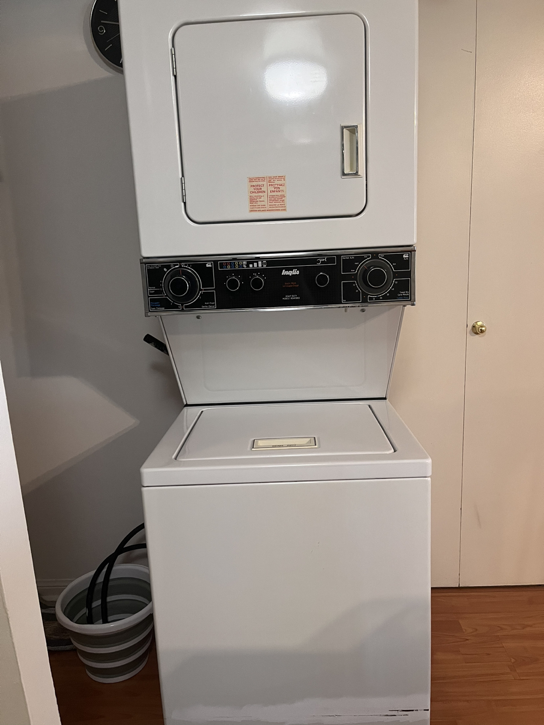 Washer and dryer set for free.