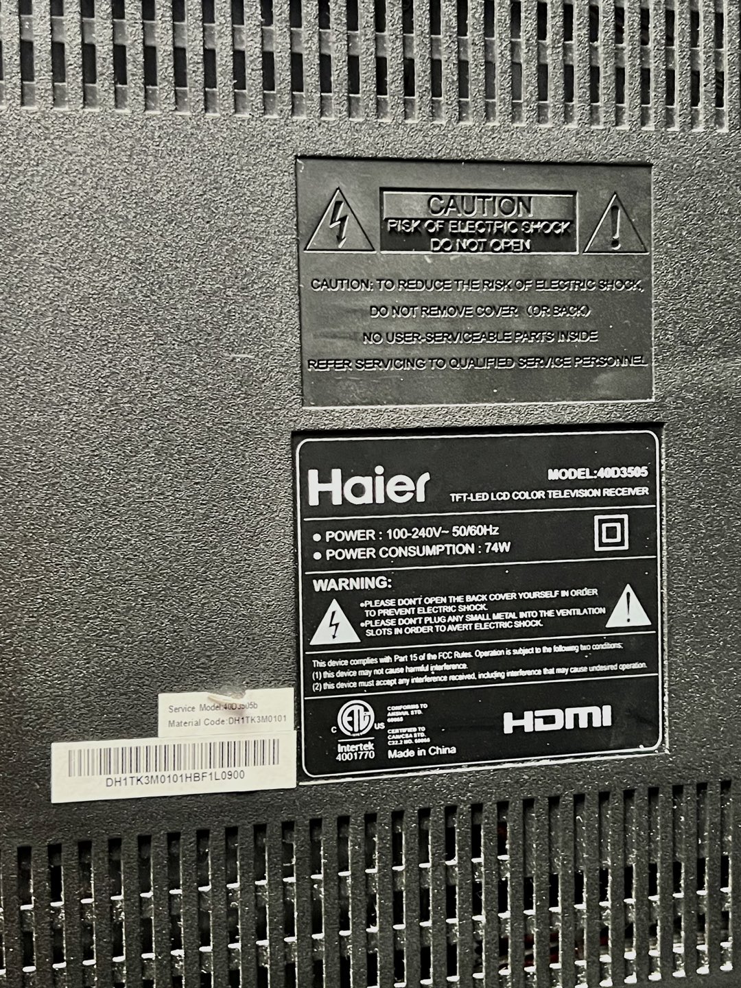 36” TV - Haier - photo 5