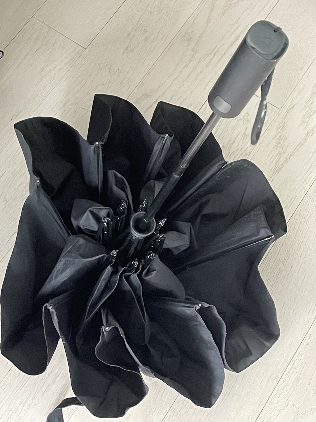 Automatic black umbrella - photo 3