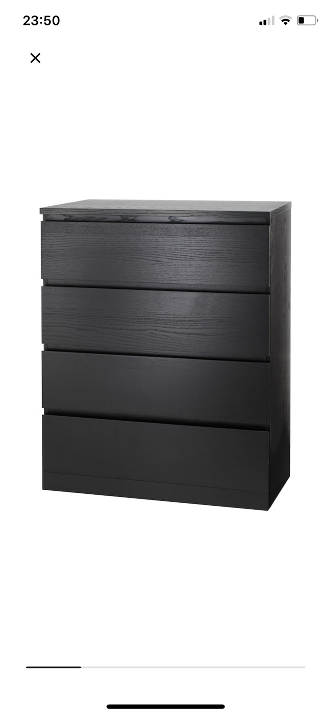 Ikea dresser and jysk mirror - photo 2