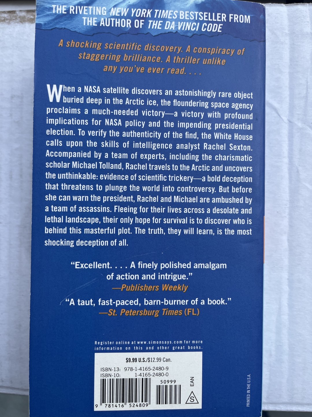 Deception Point — Novel - photo 2