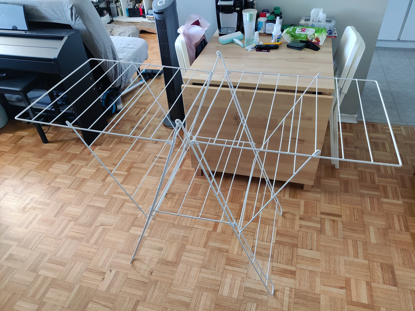 IKEA FROST Drying rack, indoor/outdoor, white