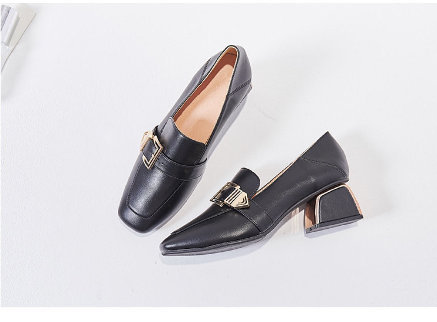 Brand new block heel loafers (size 36) thumbnail