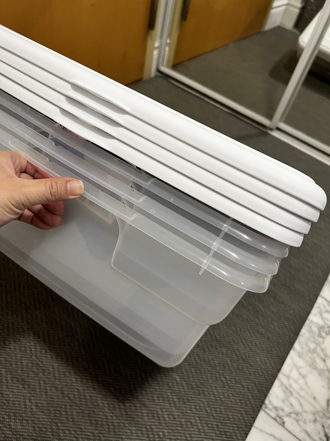 7pcs Sterilite Storage Box - photo 3