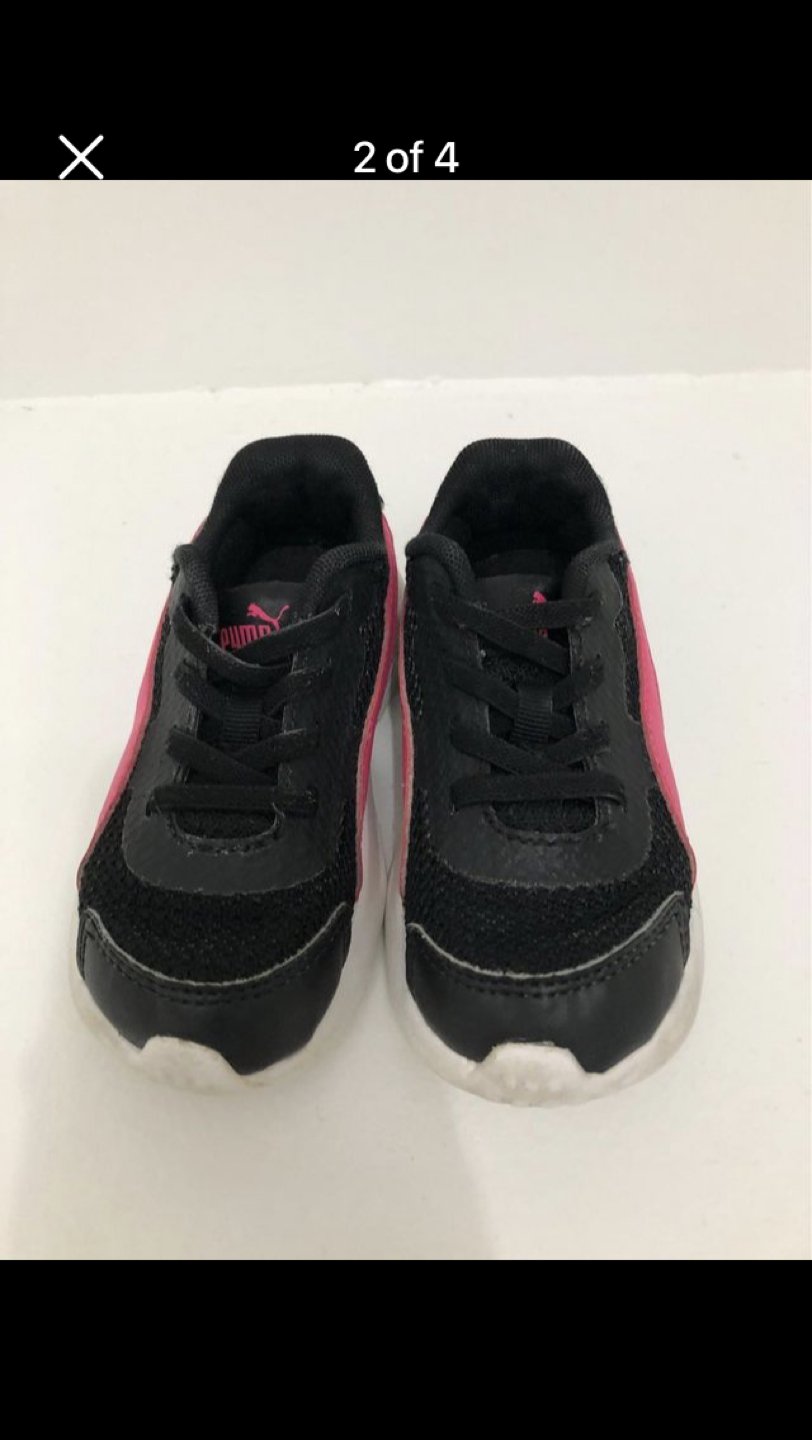PUMA toddler baby girl running shoes size 8 image indicator(2)