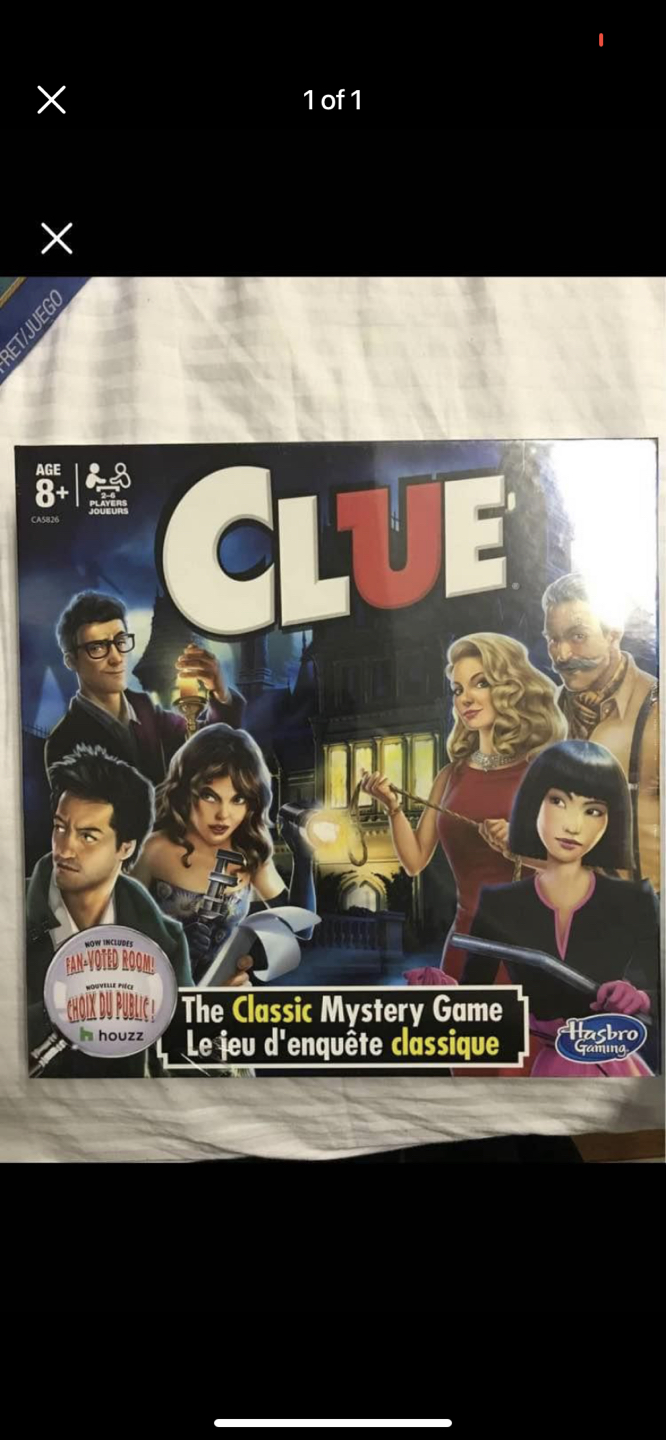 Clue - board game thumbnail
