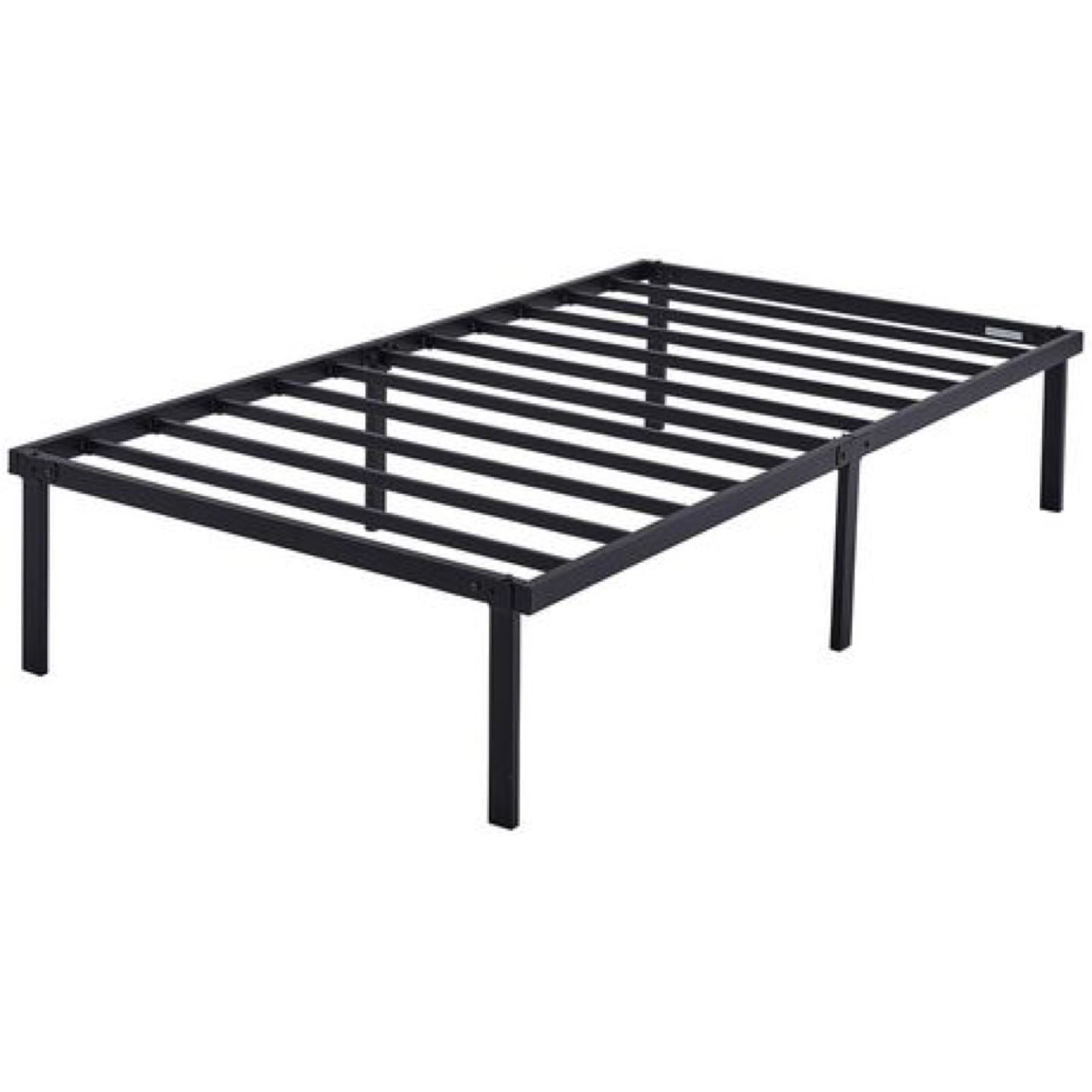Black bed frame
