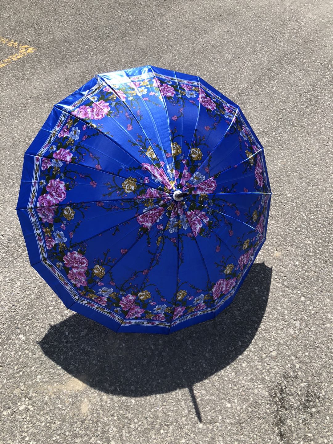 The bright blue umbrella thumbnail