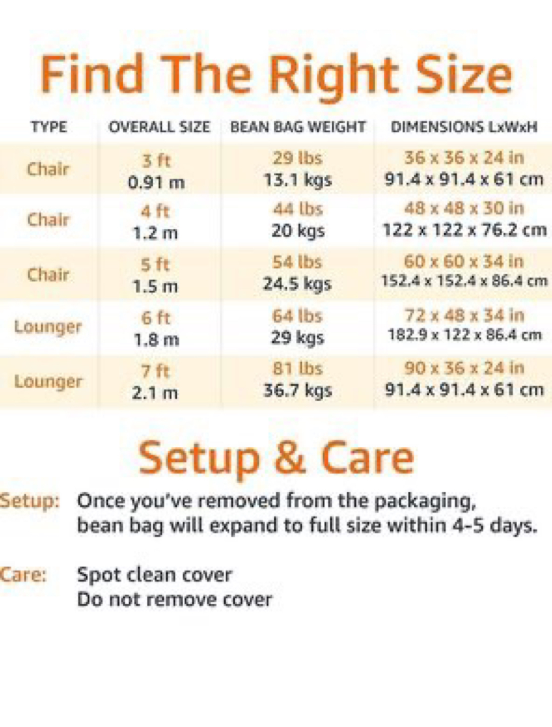 Amazon basics bean bag - photo 2