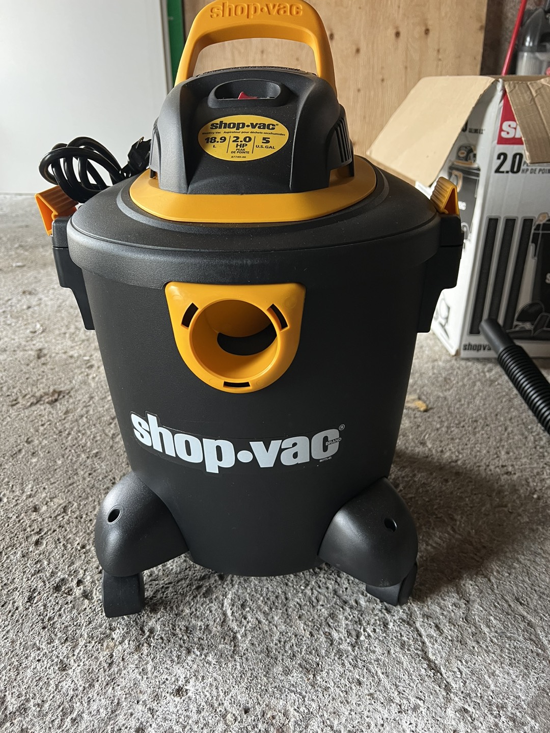 New shop vac thumbnail