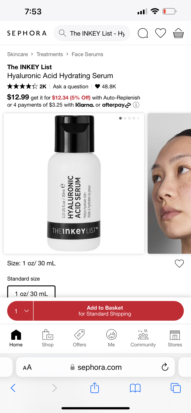 The Inkeylist Hyaluronic Acid image indicator(4)