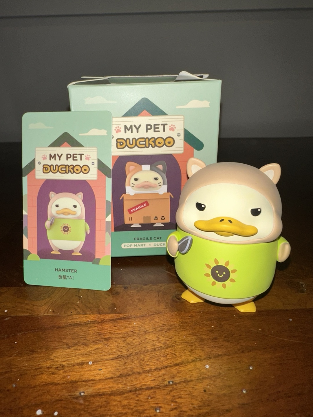 Duckoo animal blind box figures comes w/card thumbnail
