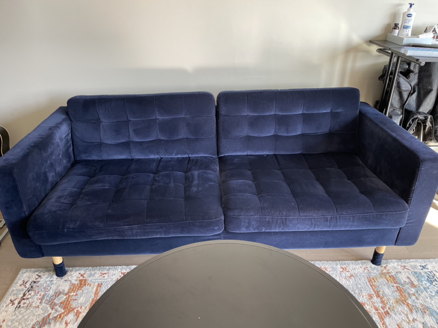 Ikea Blue couch - photo 3