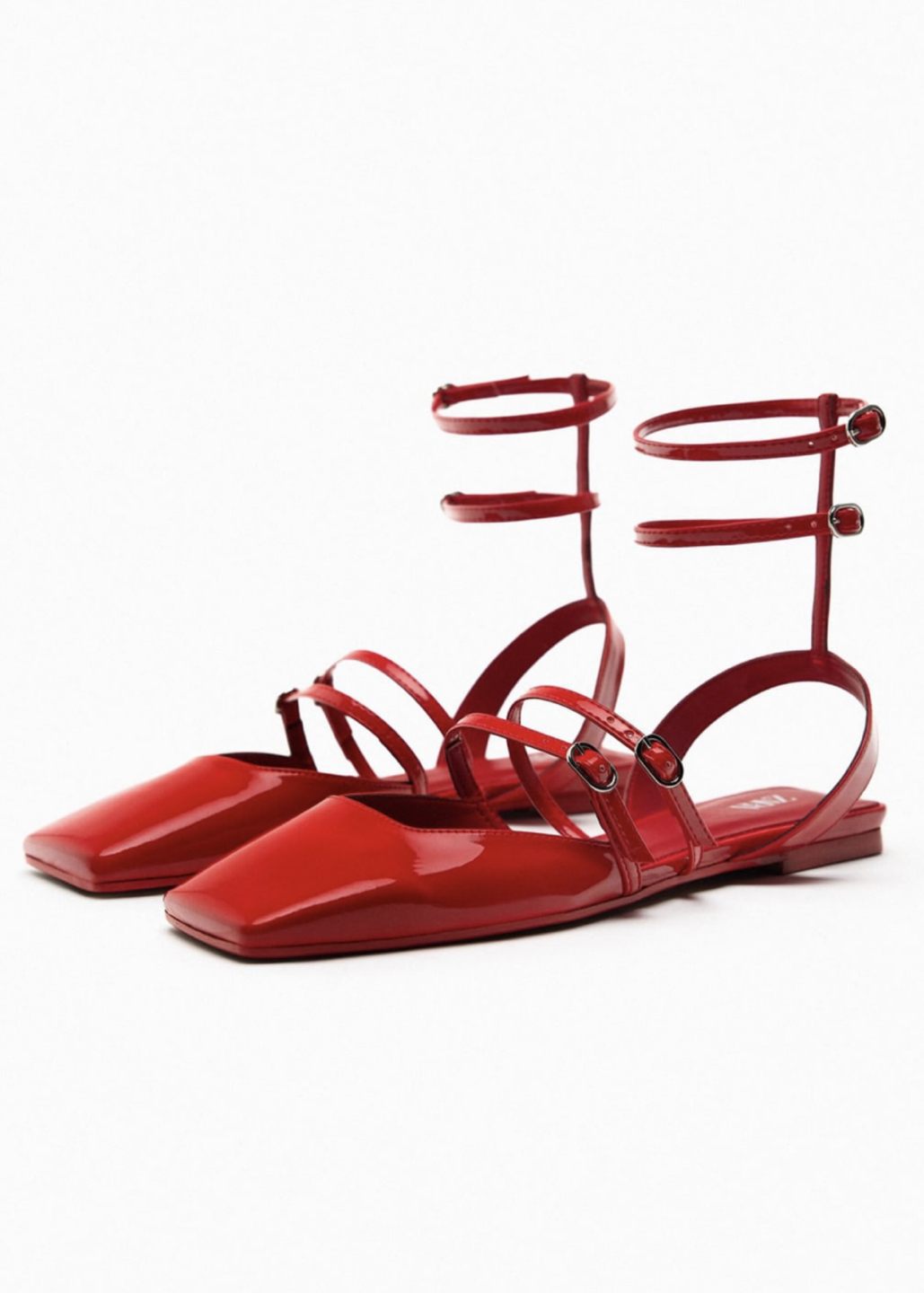 Zara Strappy Flat Shoes - New image indicator(6)
