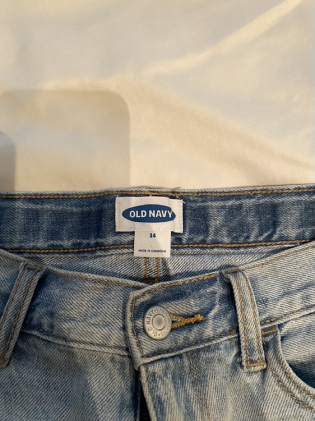 Jean shorts Old Navy & AE - size 14 girls / 00 - photo 3