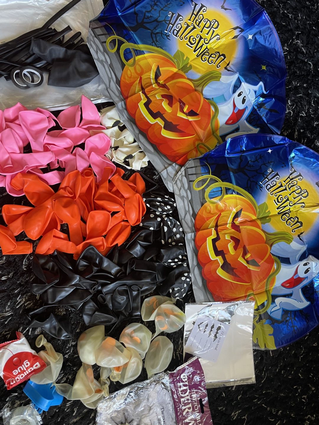 Halloween Birthday decorations balloons - photo 2