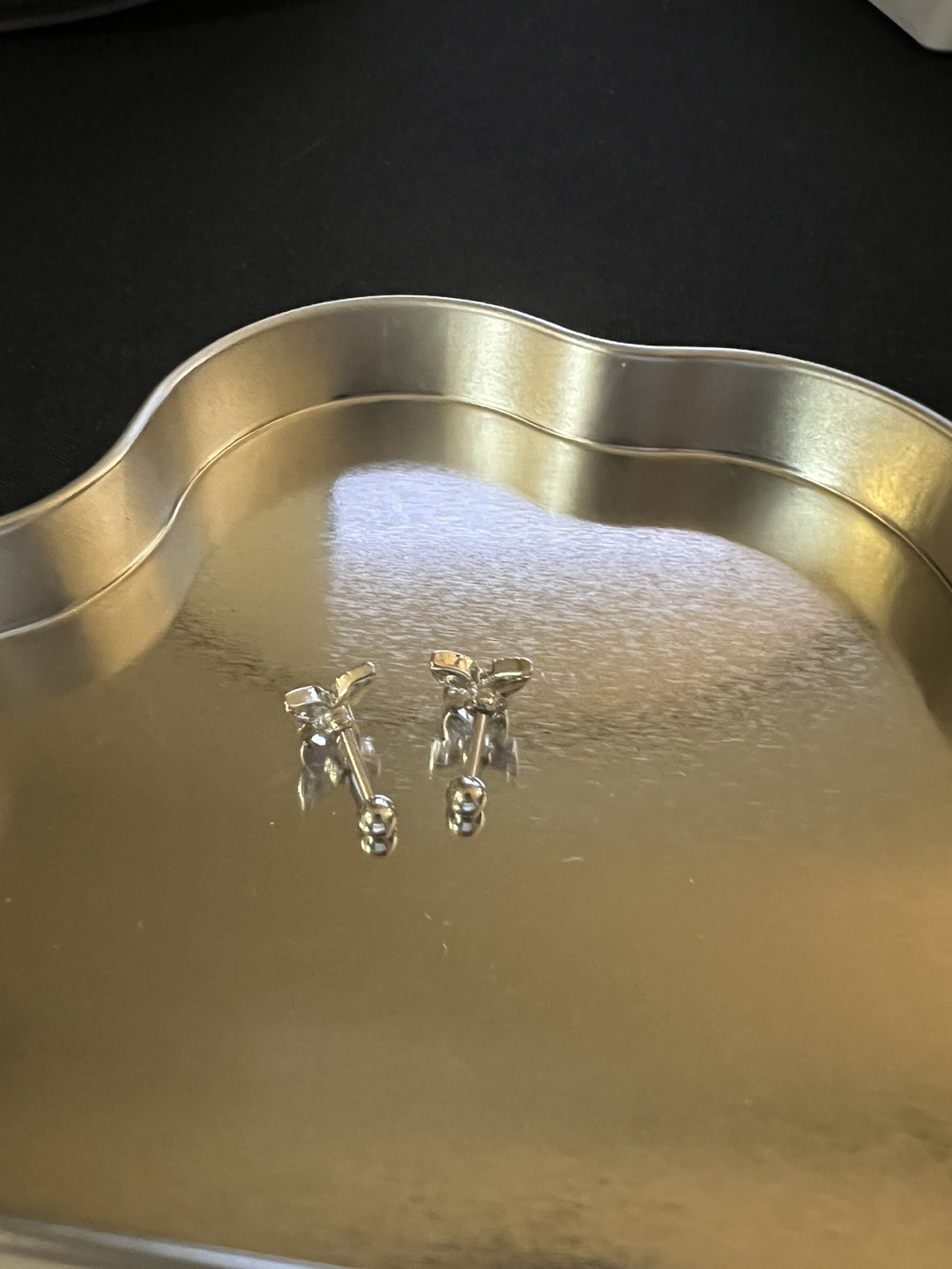 Sterling Silver Butterfly Earrings - photo 2