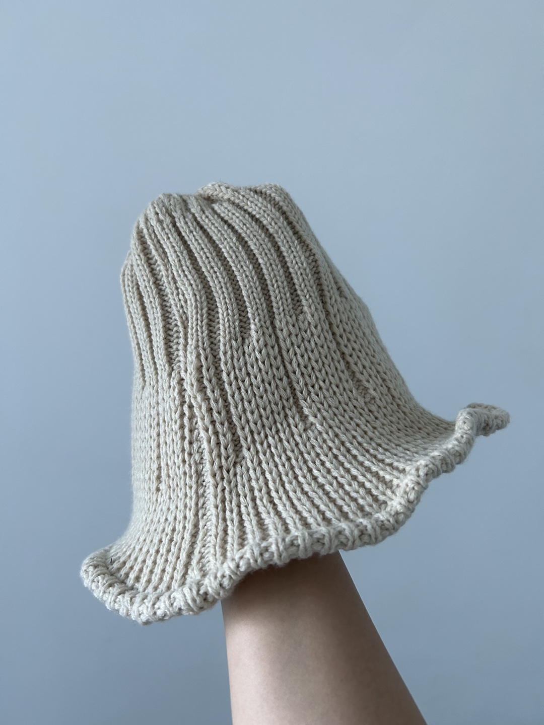 Basic Knit Bucket hat