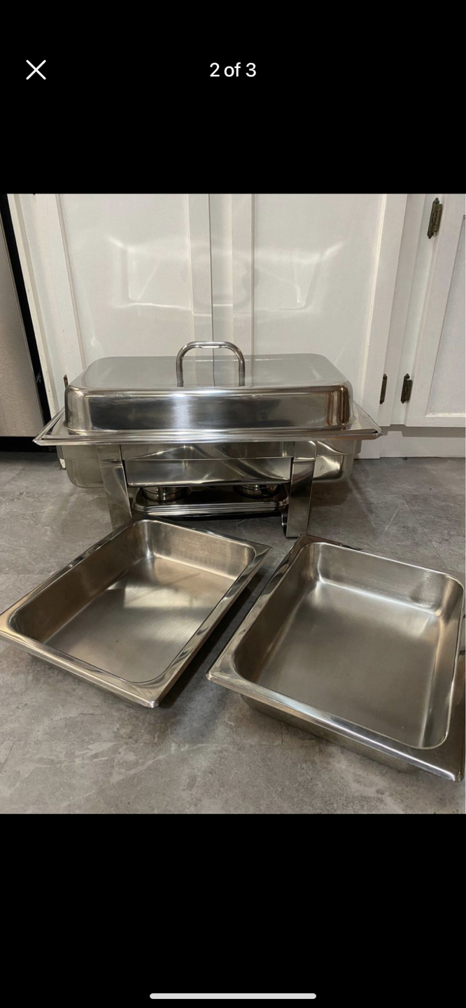 Stainless steel chafing dish - photo 2