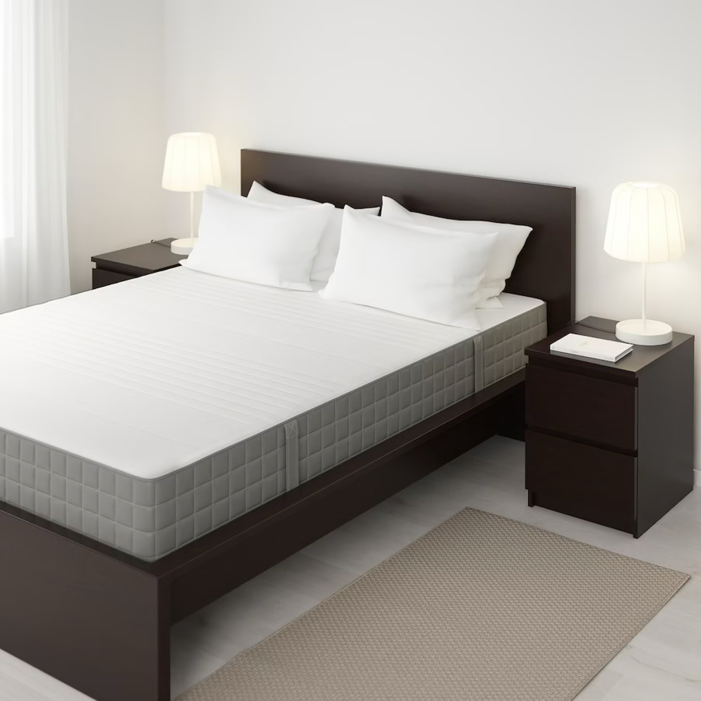 King size mattress (firm/dark gray) - photo 2