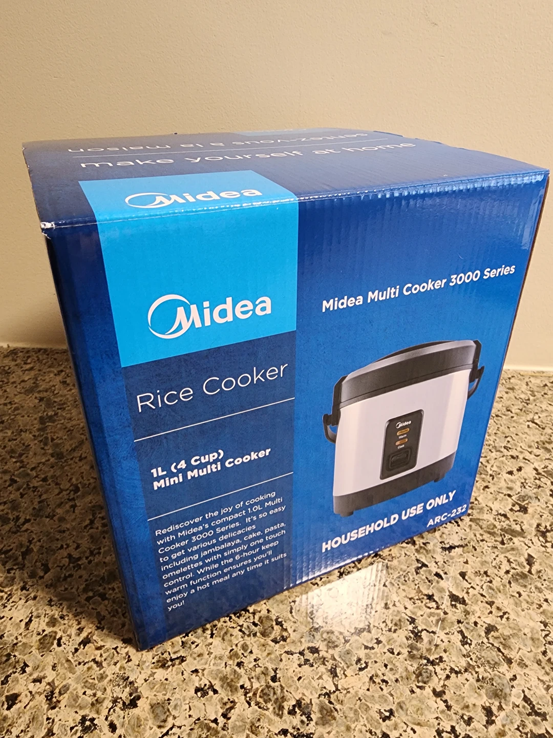 Brand New in box Midea compact 1L (4 cups) rice cooker thumbnail
