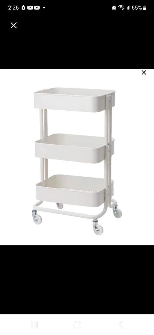 Utility 3-tray cart