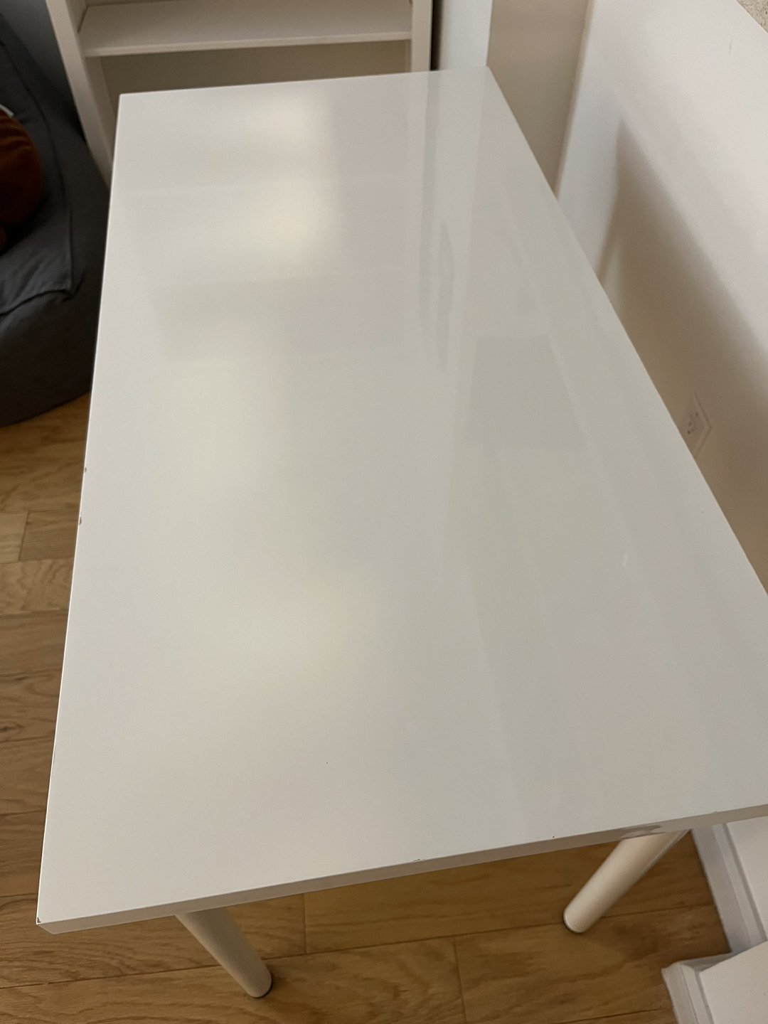 IKEA LINNMON table in white - photo 2