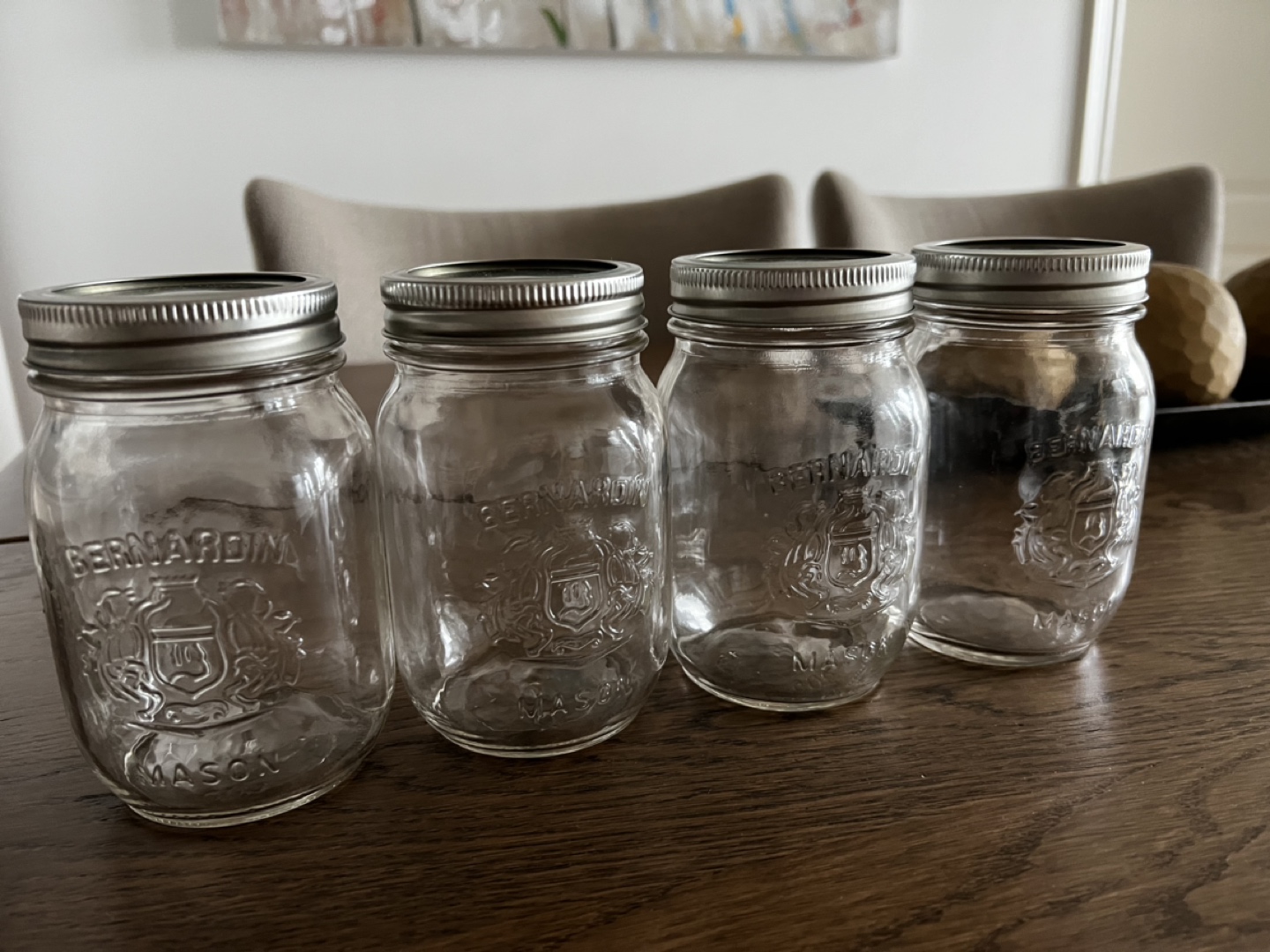Mason Jars with lid