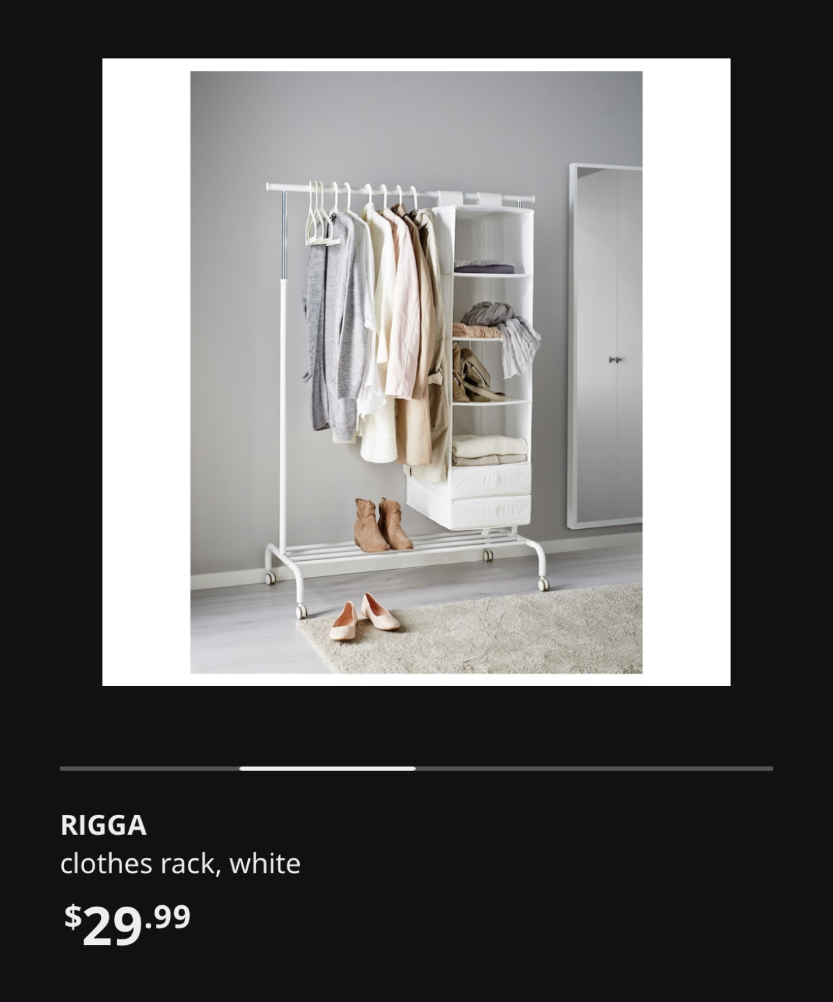 IKEA clothes rack - photo 2