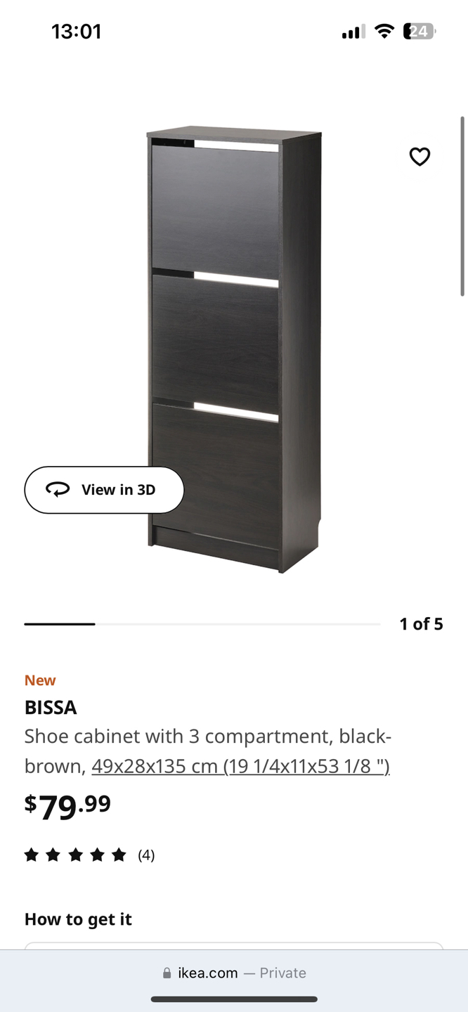 IKEA Shoe Rack - BISSA - photo 3