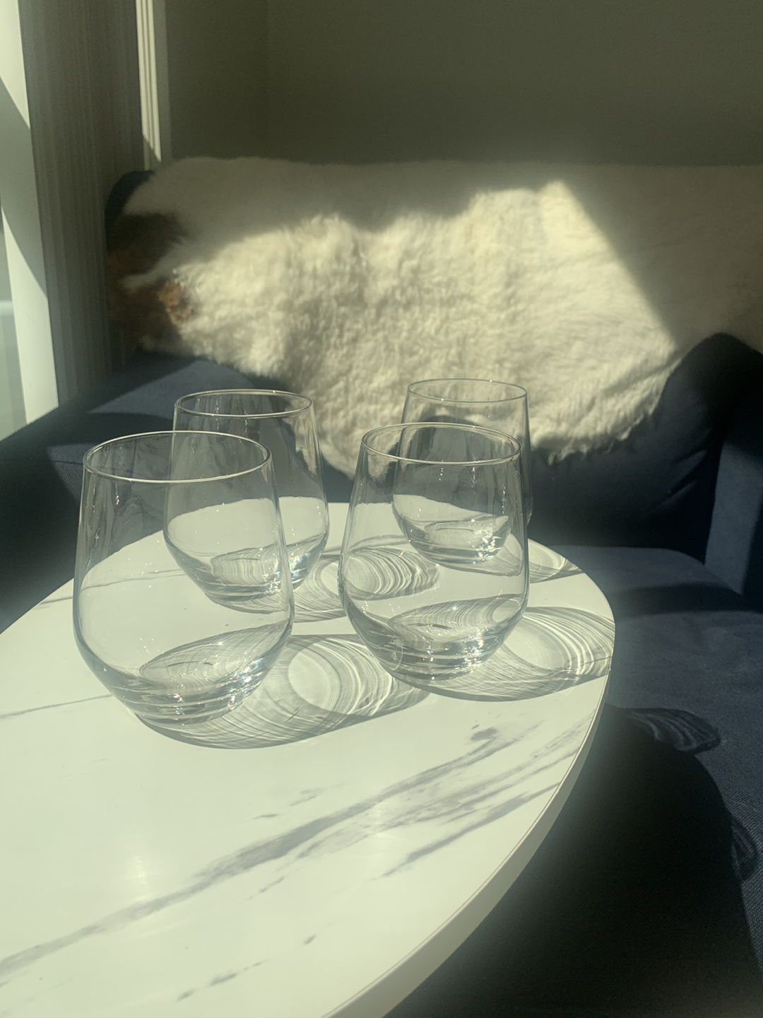 Rieske wine glasses like new - photo 3