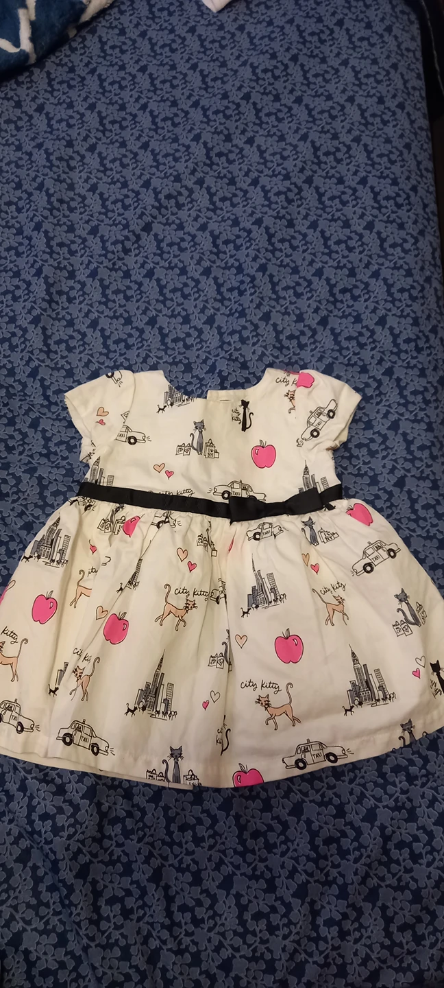 beautiful dress (6m - 9m)