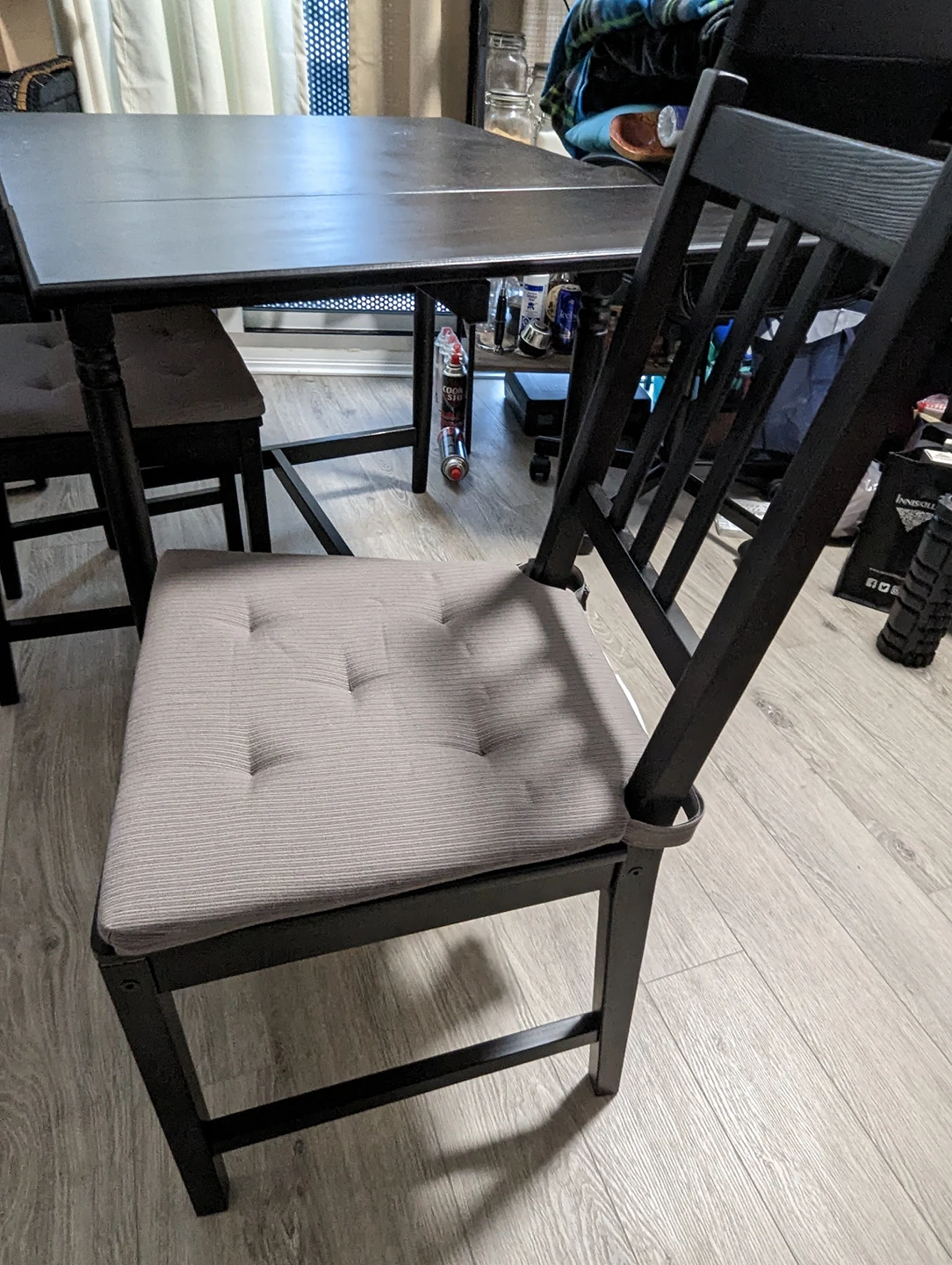 Ikea Ingatorp Dining Table with Chairs - photo 3