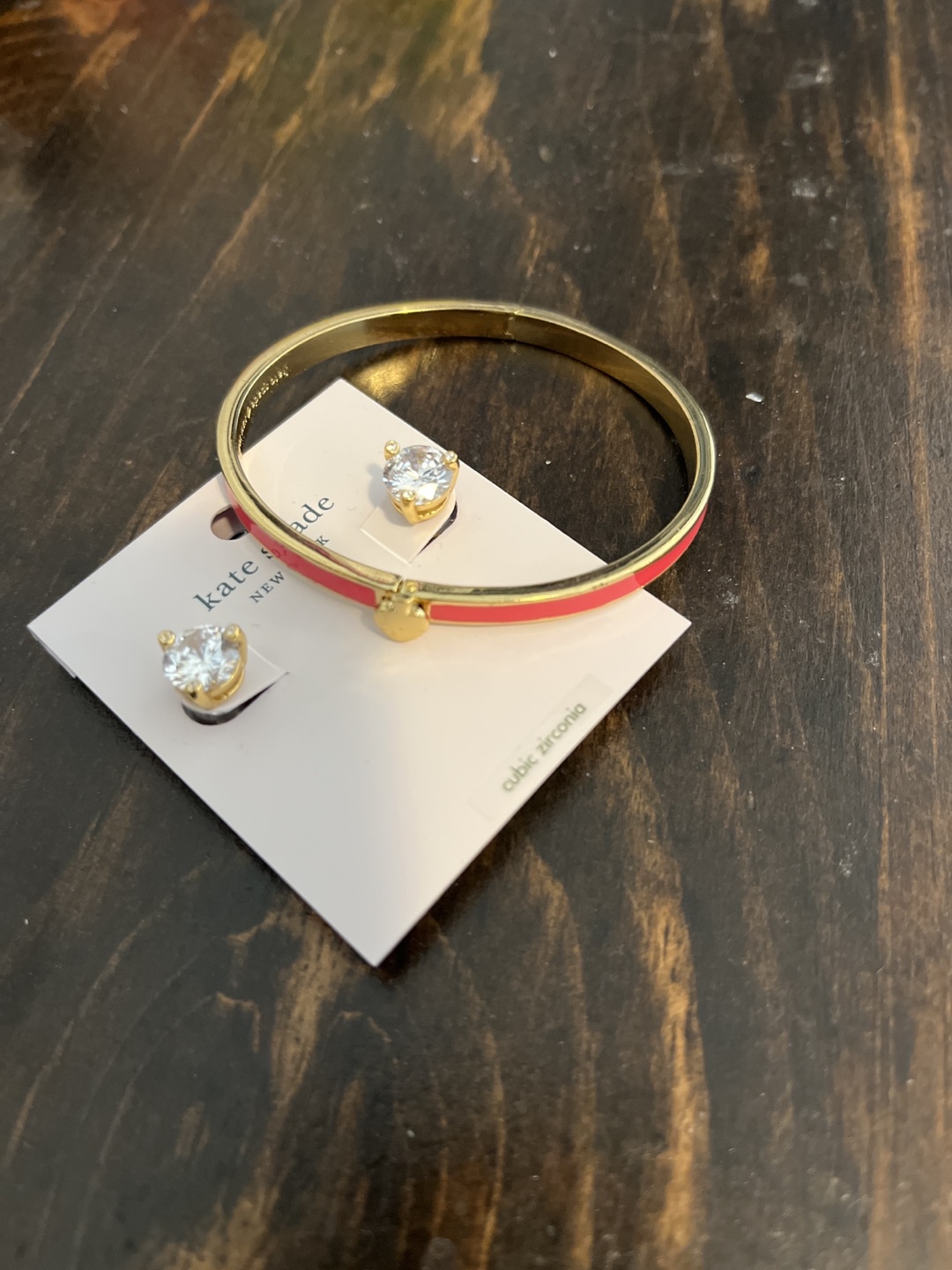 Kate spade earrings and bracelet thumbnail
