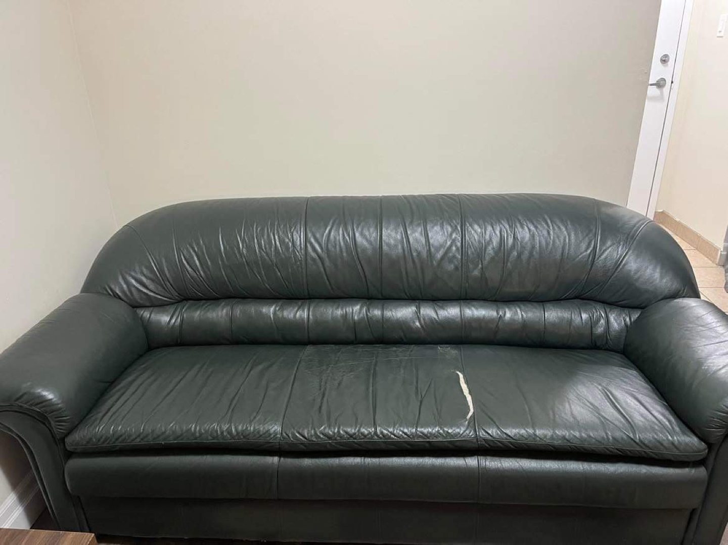 Leather Couch/Sofa - photo 3