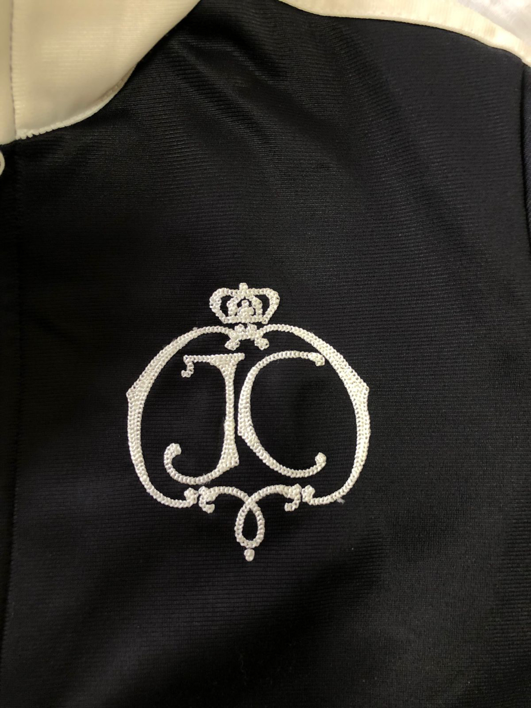Juicy Couture satine jacket, black and white, size S, vintage. - photo 4