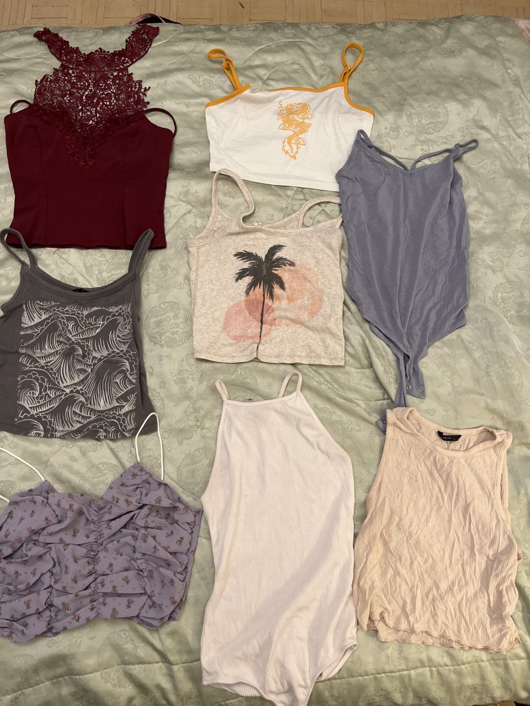 Moving sale: 8 crop tops