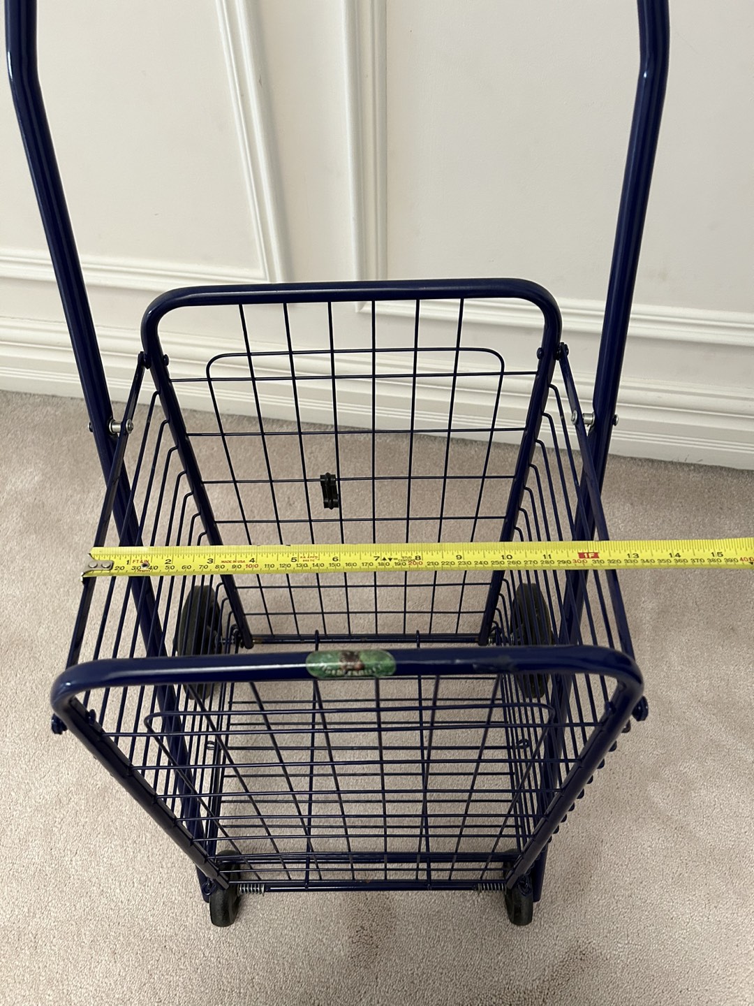 Metal shopping cart image indicator(6)