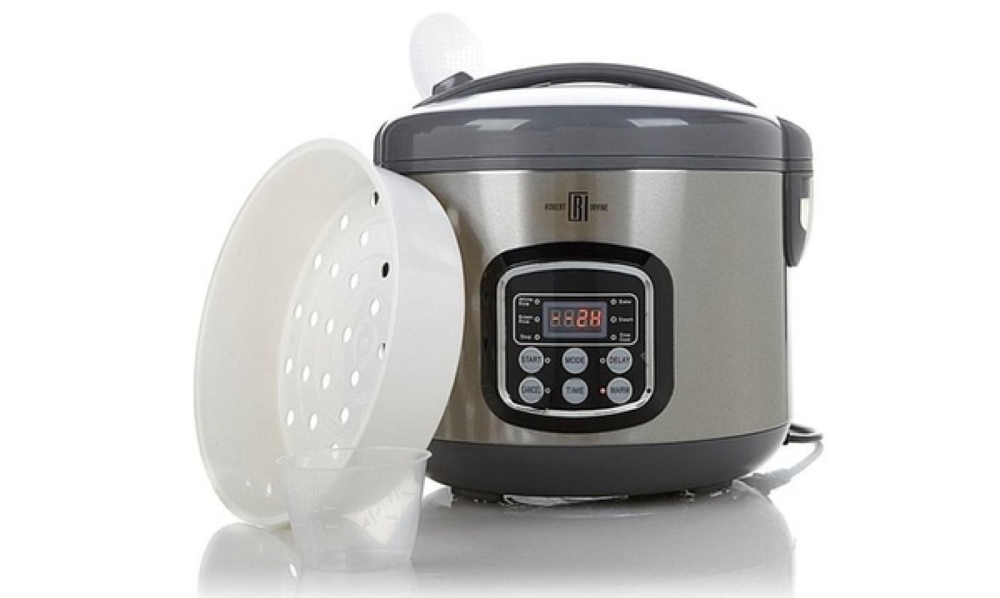 Robert Irvine 5-in-1 Digital Programmable 10-cup Multi-Cooker thumbnail